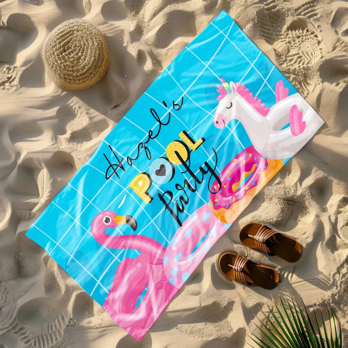 Personalized Lovely Kid Towel for Summer & Beach | CWTowel150