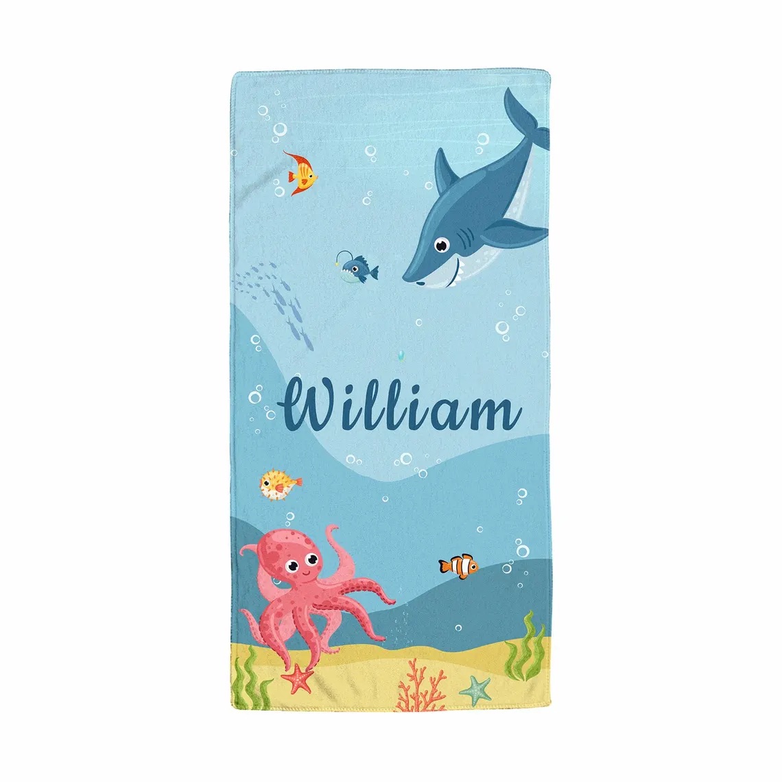 Personalized Lovely Kid Towel for Summer & Beach | CWTowel152