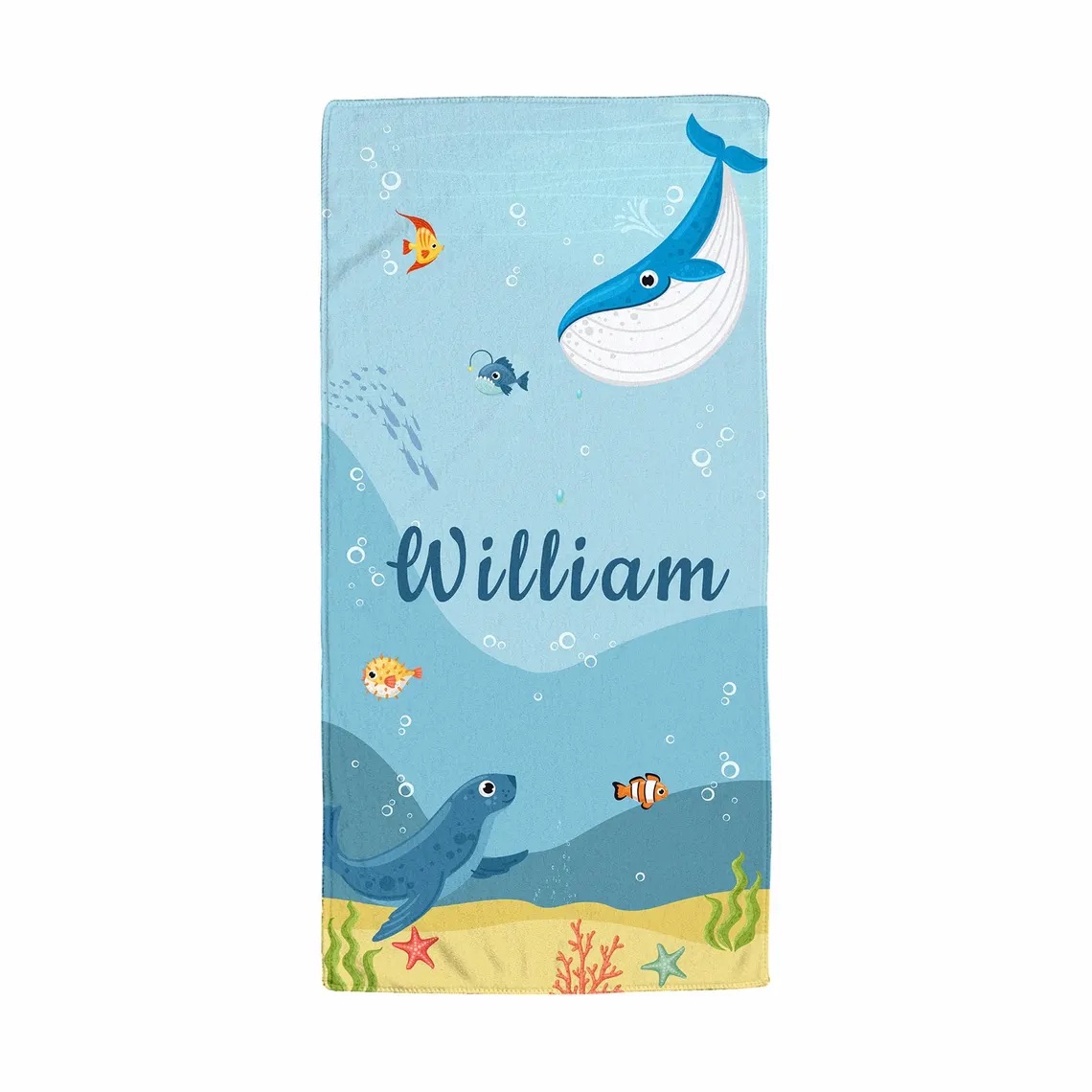 Personalized Lovely Kid Towel for Summer & Beach | CWTowel152