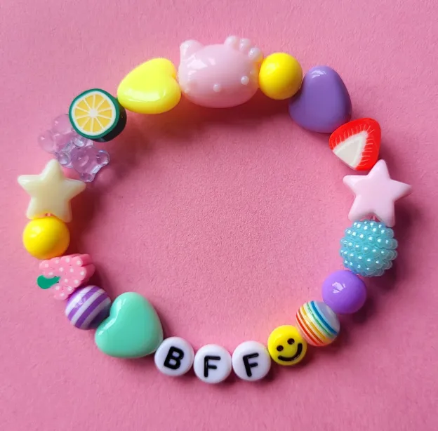 Personalized Color Fruit Bead Bracelet | CWBeach151