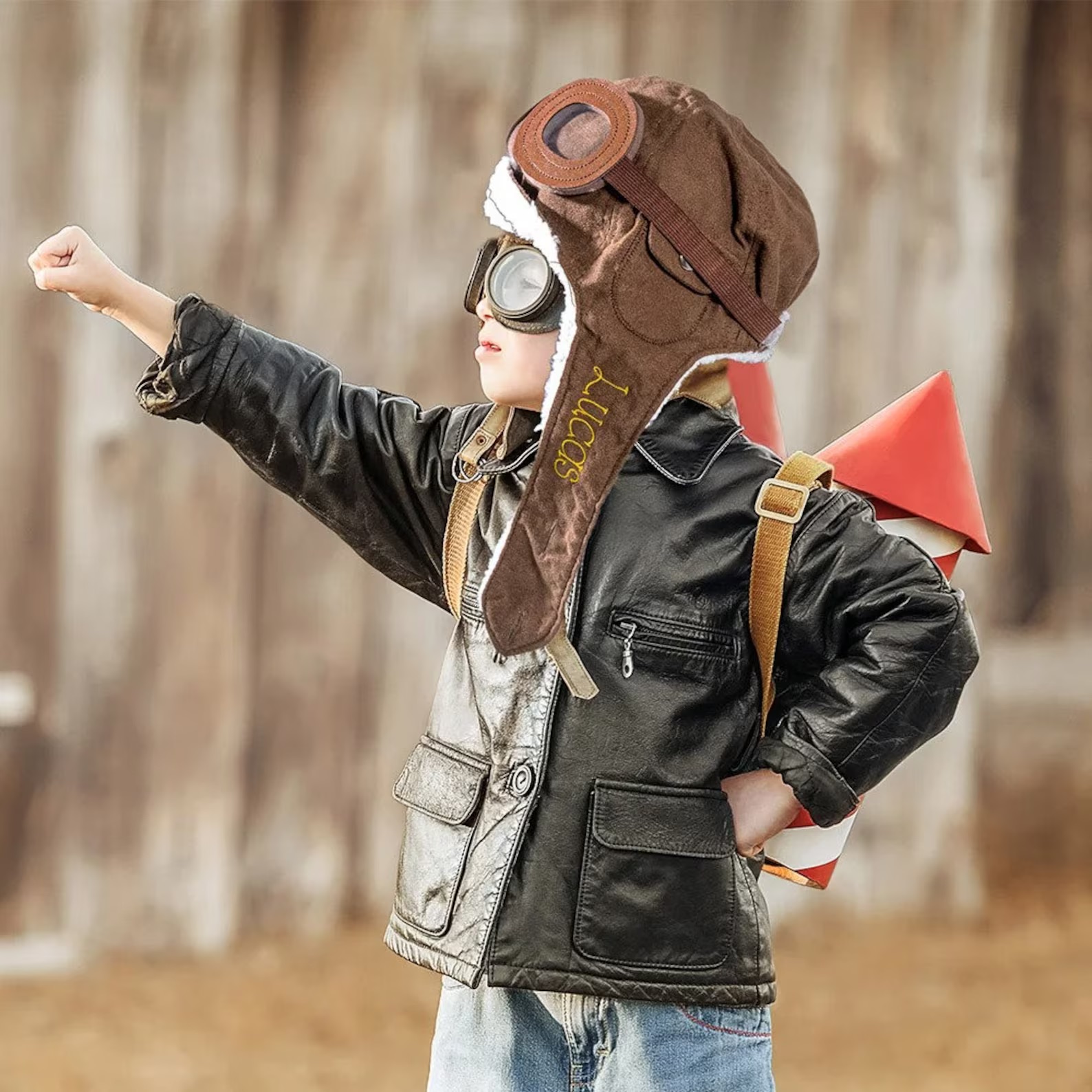 Personalized Kid Aviator Hat for Comfort & Unique | HSKid54