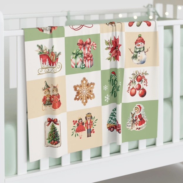 Personalized Merry Christmas Blanket for Comfort & Unique | BKMC14