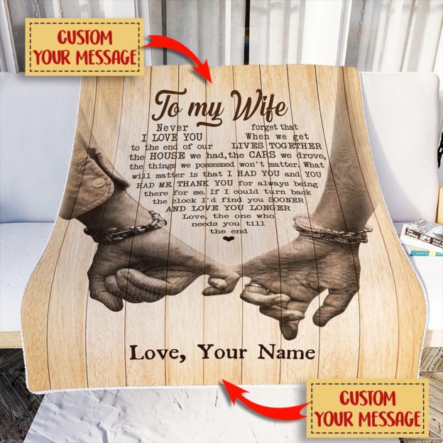 Personalized Anniversary Blanket for Comfort & Unique | BKAN015