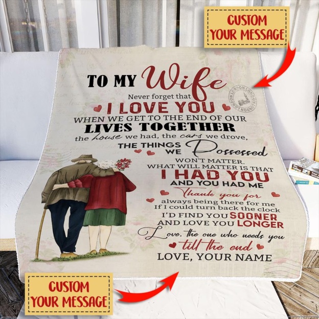 Personalized Anniversary Blanket for Comfort & Unique | BKAN015