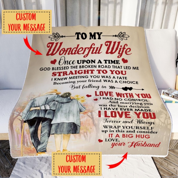 Personalized Anniversary Blanket for Comfort & Unique | BKAN015