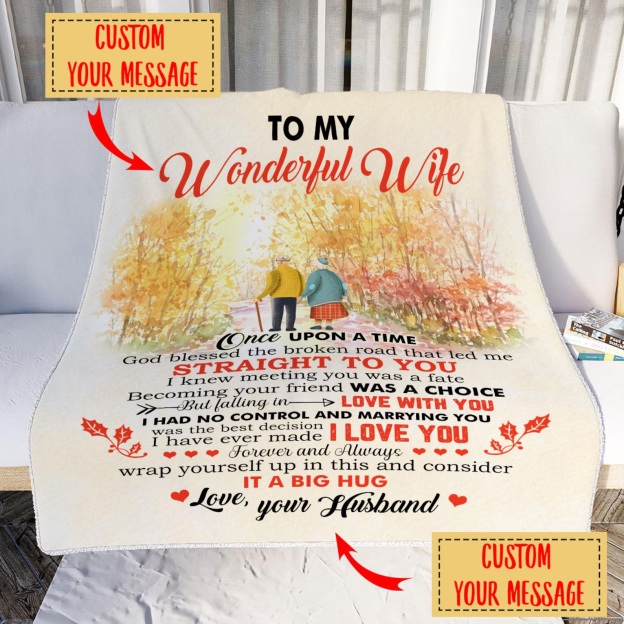 Personalized Anniversary Blanket for Comfort & Unique | BKAN015