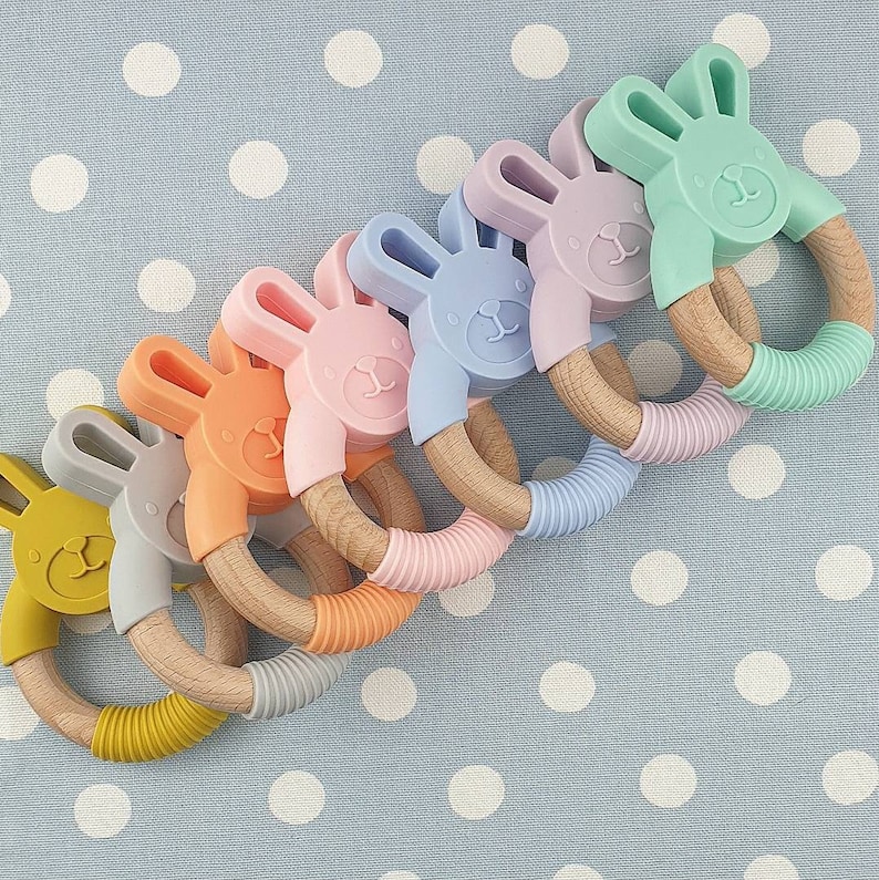 Personalised Food Grade Silicone Baby Toy | CWBaby35