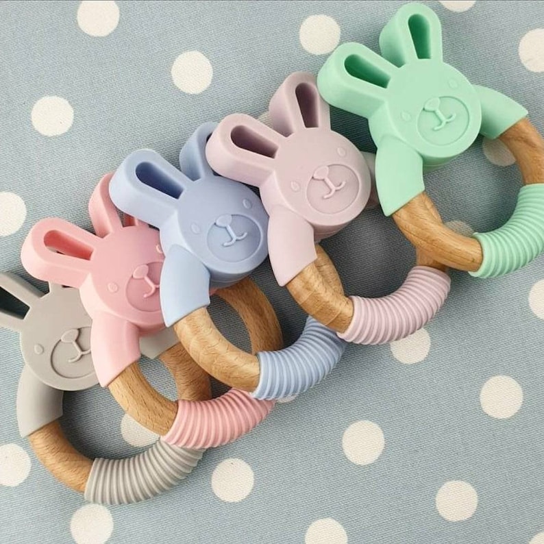Personalised Food Grade Silicone Baby Toy | CWBaby35