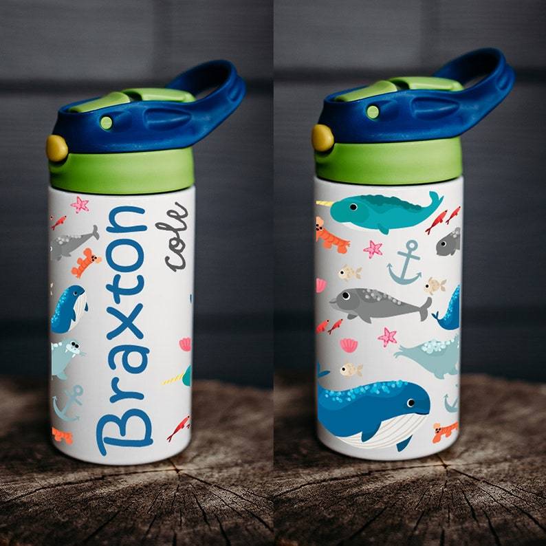Personalised BPA Free 12oz Lovely Kid Water Bottles | YouBottle20