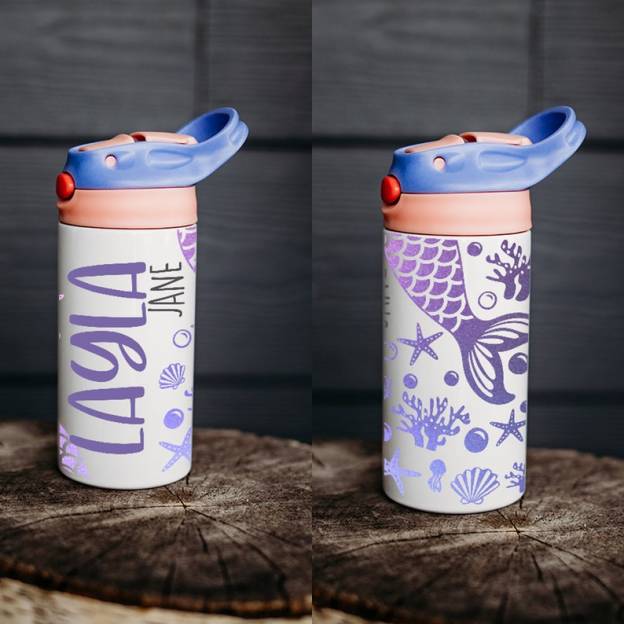 Personalised BPA Free 12oz Lovely Kid Water Bottles | YouBottle20