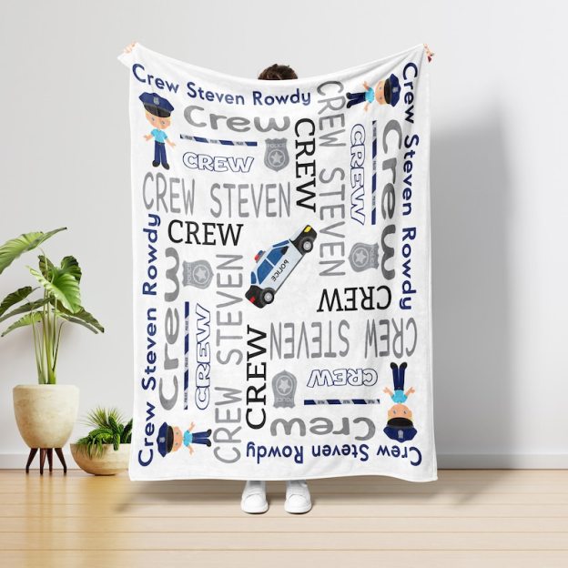 Personalized Lovely Kid Blanket for Comfort & Unique | BKKid92