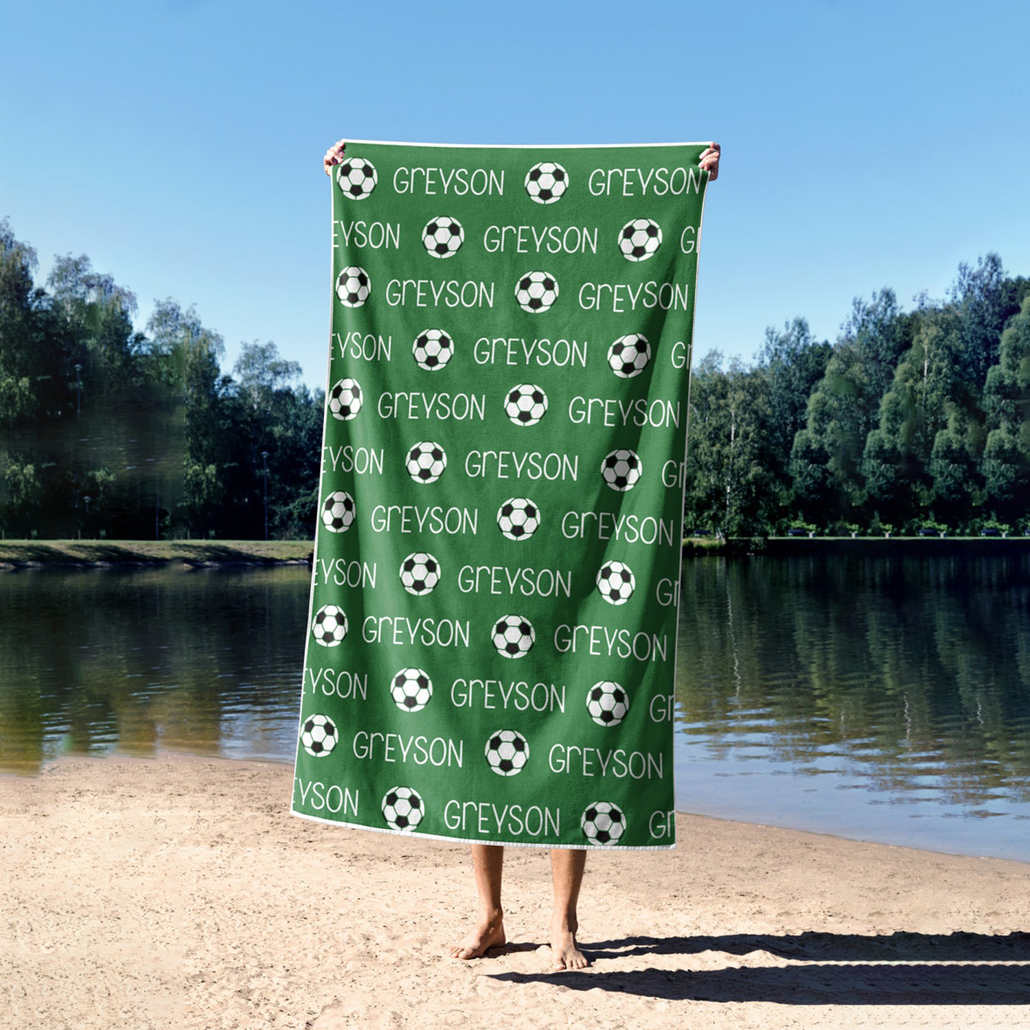 Personalized Lovely Kid Towel for Summer & Beach | CWTowel103