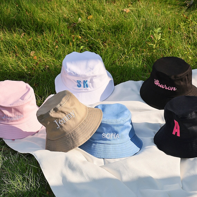 Personalized Embroidery Bucket Hat for Comfort & Unique | CWBeach30