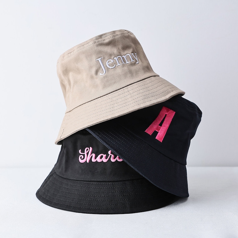 Personalized Embroidery Bucket Hat for Comfort & Unique | CWBeach30