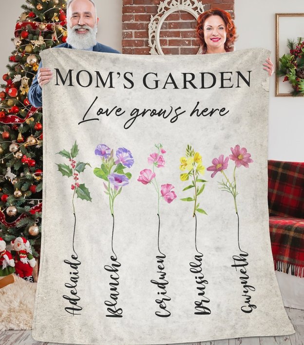 Personalized Family Name Blanket for Comfort & Unique | BKName13