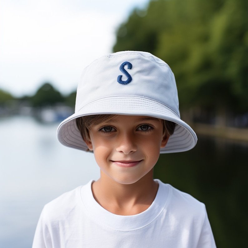 Personalized Embroidery Bucket Hats Pom Pom Hat and Scarf for Comfort