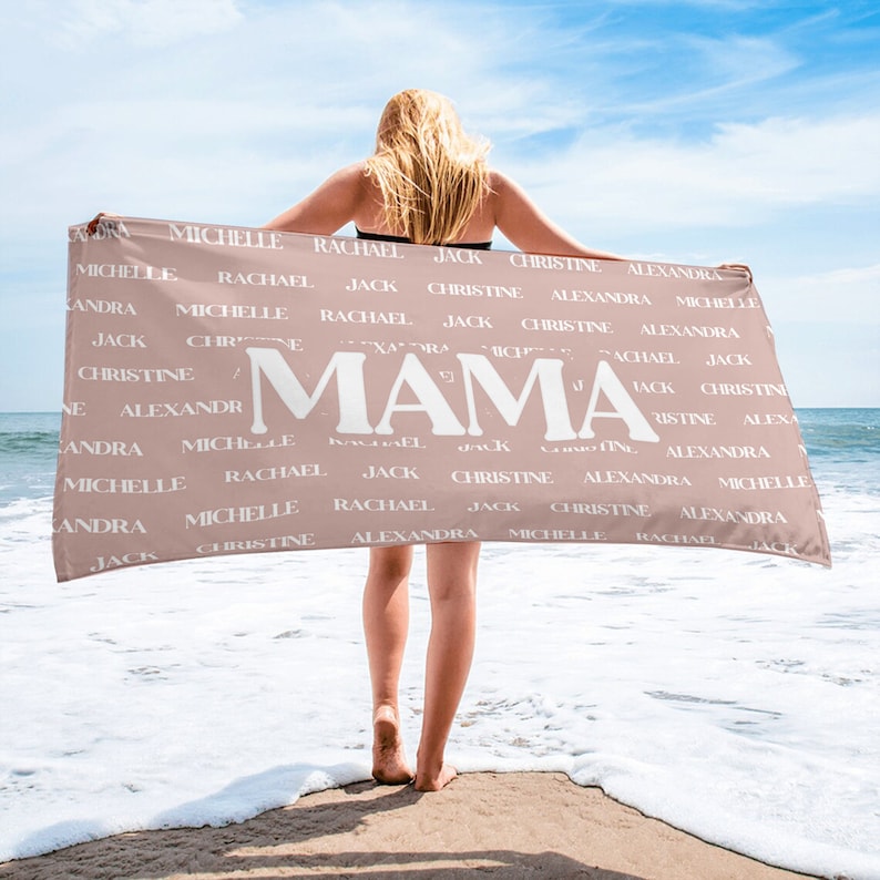 Personalized Lovely Kid Towel for Summer & Beach | CWTowel104