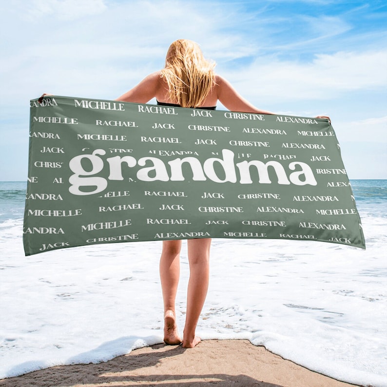 Personalized Lovely Kid Towel for Summer & Beach | CWTowel104