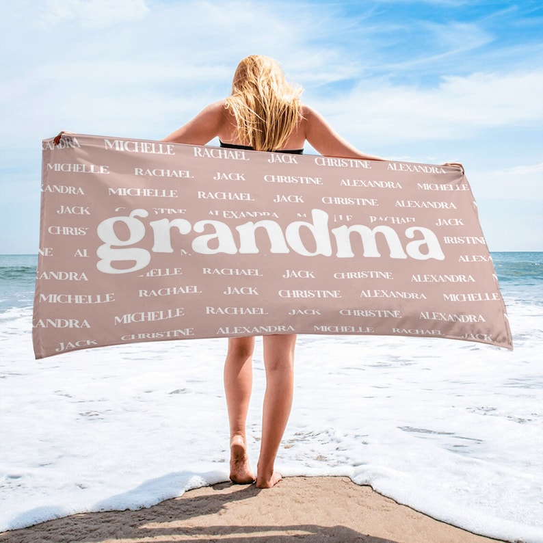 Personalized Lovely Kid Towel for Summer & Beach | CWTowel104