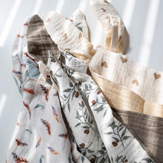 Personalized Baby Embroidery Comforter Bunny Sleep Towel | CWBaby126