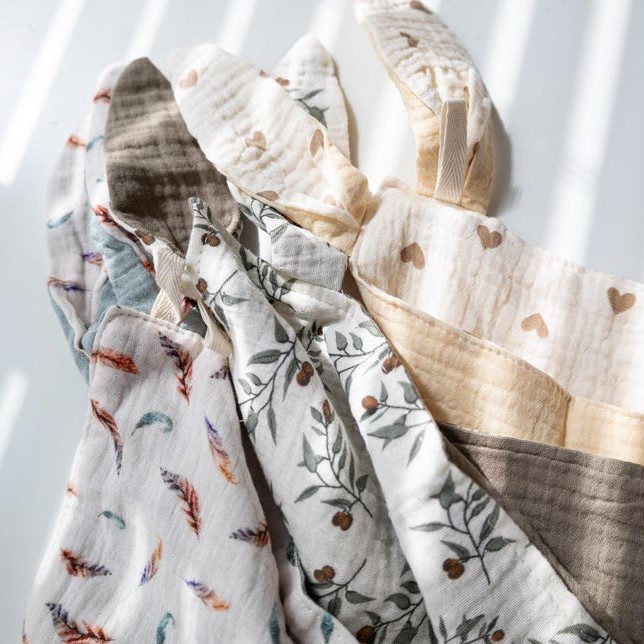 Personalized Baby Embroidery Comforter Bunny Sleep Towel | CWBaby126