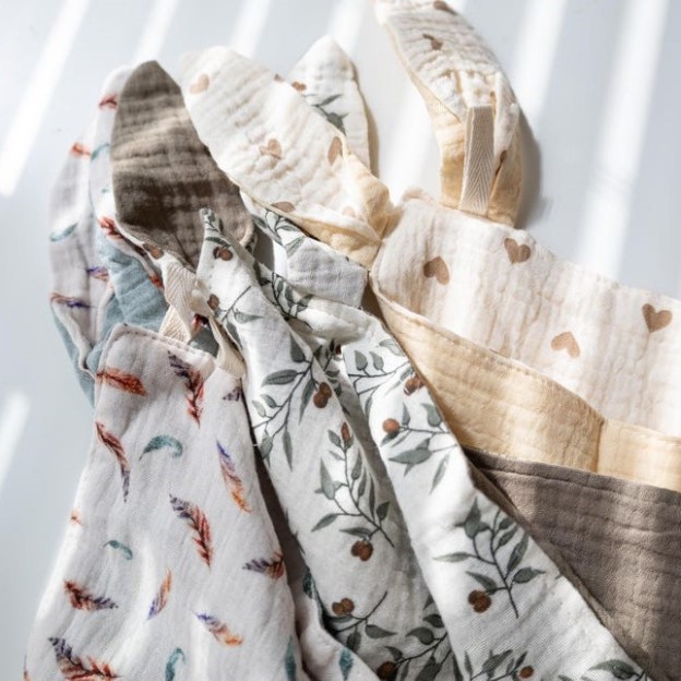 Personalized Baby Embroidery Comforter Bunny Sleep Towel | CWBaby126