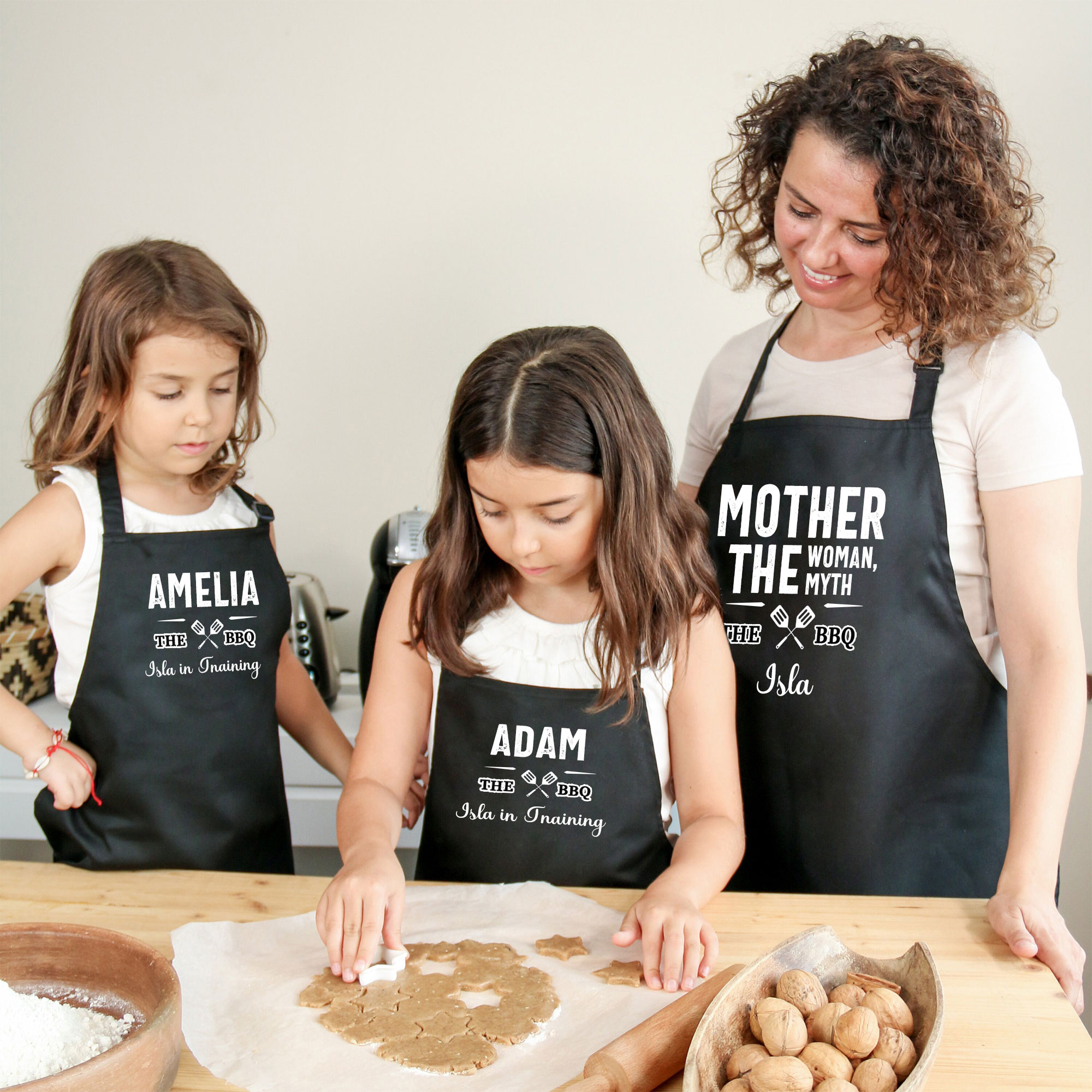 Personalised Multifunctional Waterproof Matching Family Apron | Apron3101