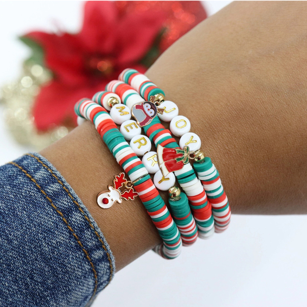 Personalized Christmas Bracelet For Kids & Adult | MCGift60