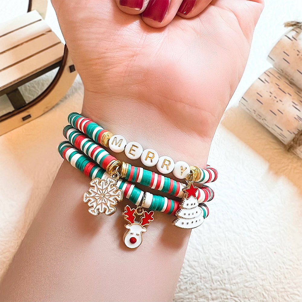 Personalized Christmas Bracelet For Kids & Adult | MCGift60