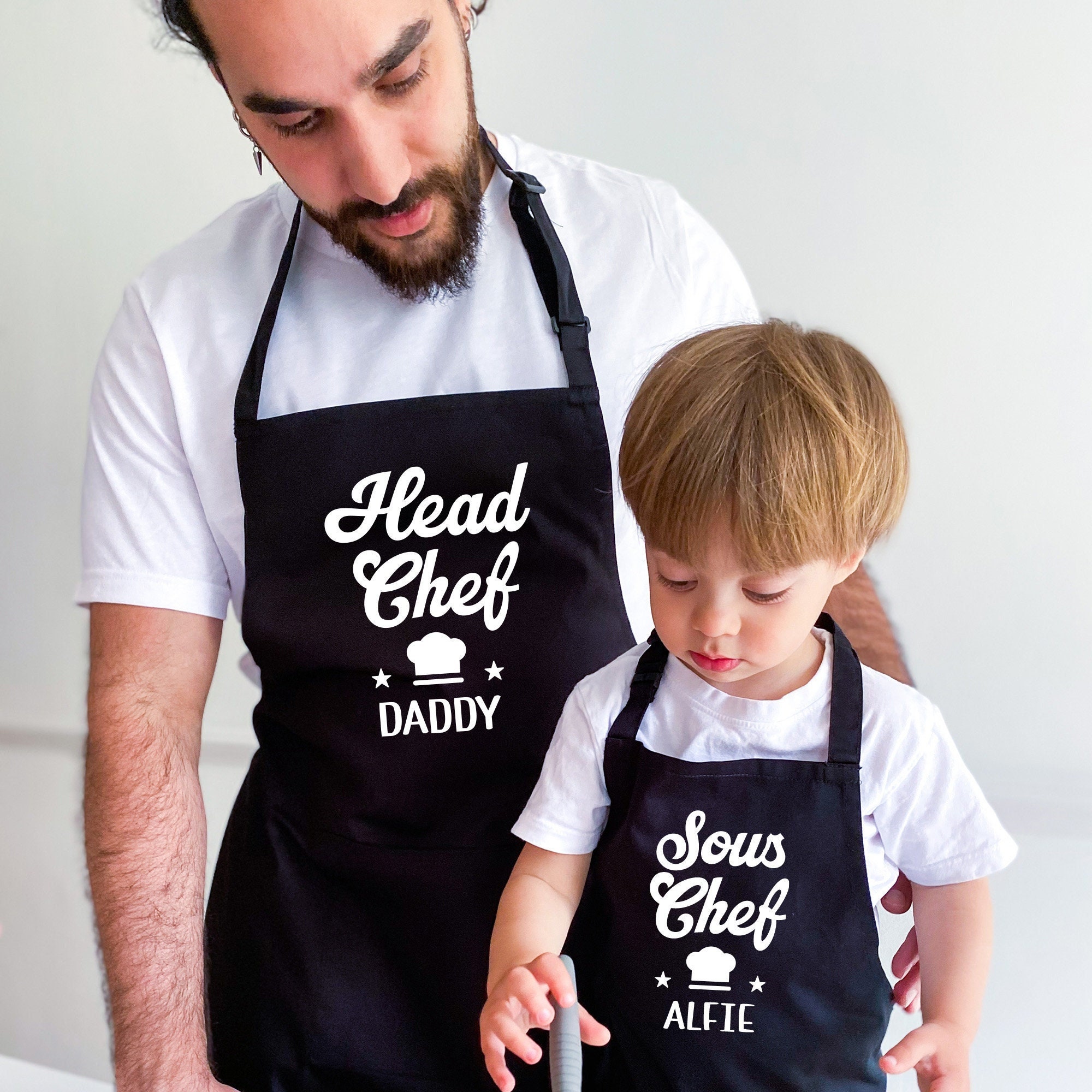 Personalised Multifunctional Waterproof Matching Family Apron | Apron34