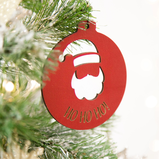 Personalized Christmas Tree Decorations Wood Ornament | MCGift92