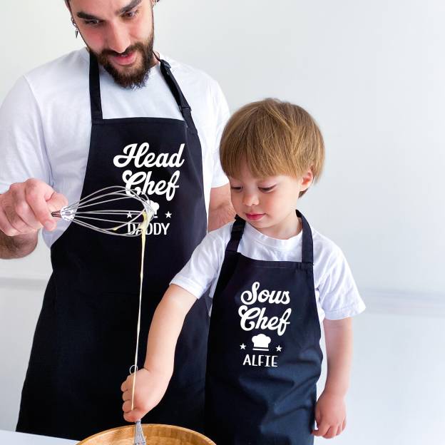 Personalised Multifunctional Waterproof Matching Family Apron | Apron34