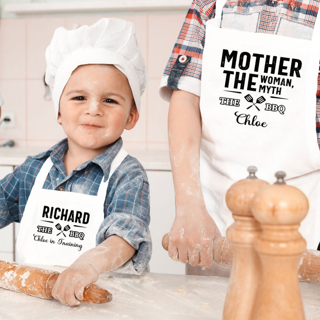 Personalised Multifunctional Waterproof Matching Family Apron | Apron3101