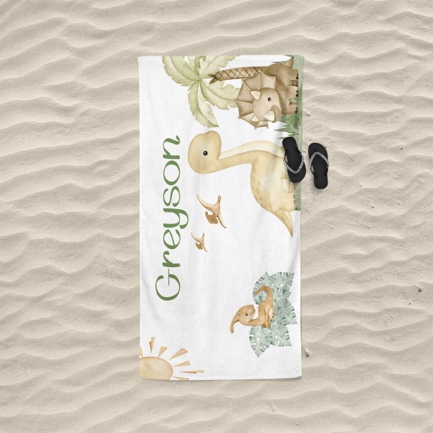 Personalized Lovely Kid Towel for Summer & Beach | CWTowel165