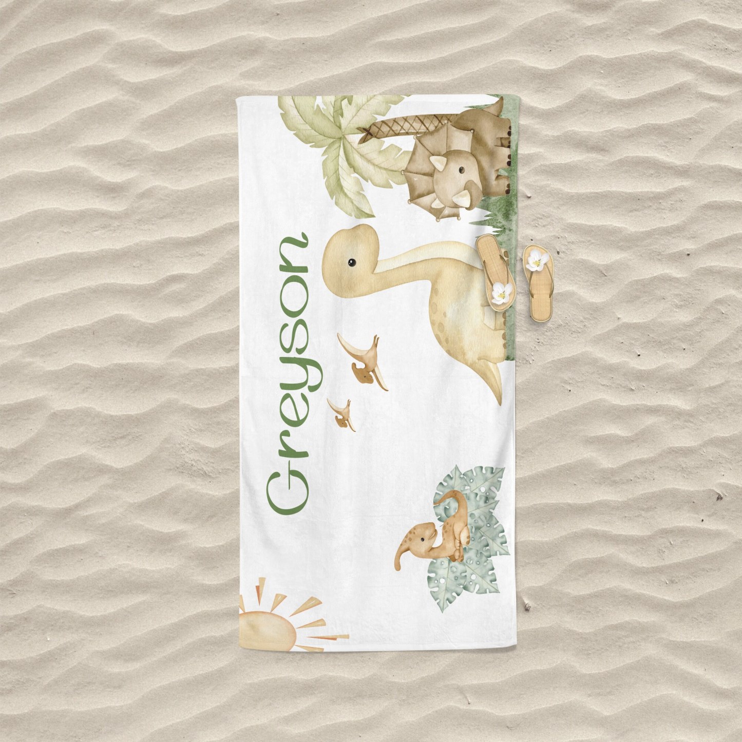 Personalized Lovely Kid Towel for Summer & Beach | CWTowel165