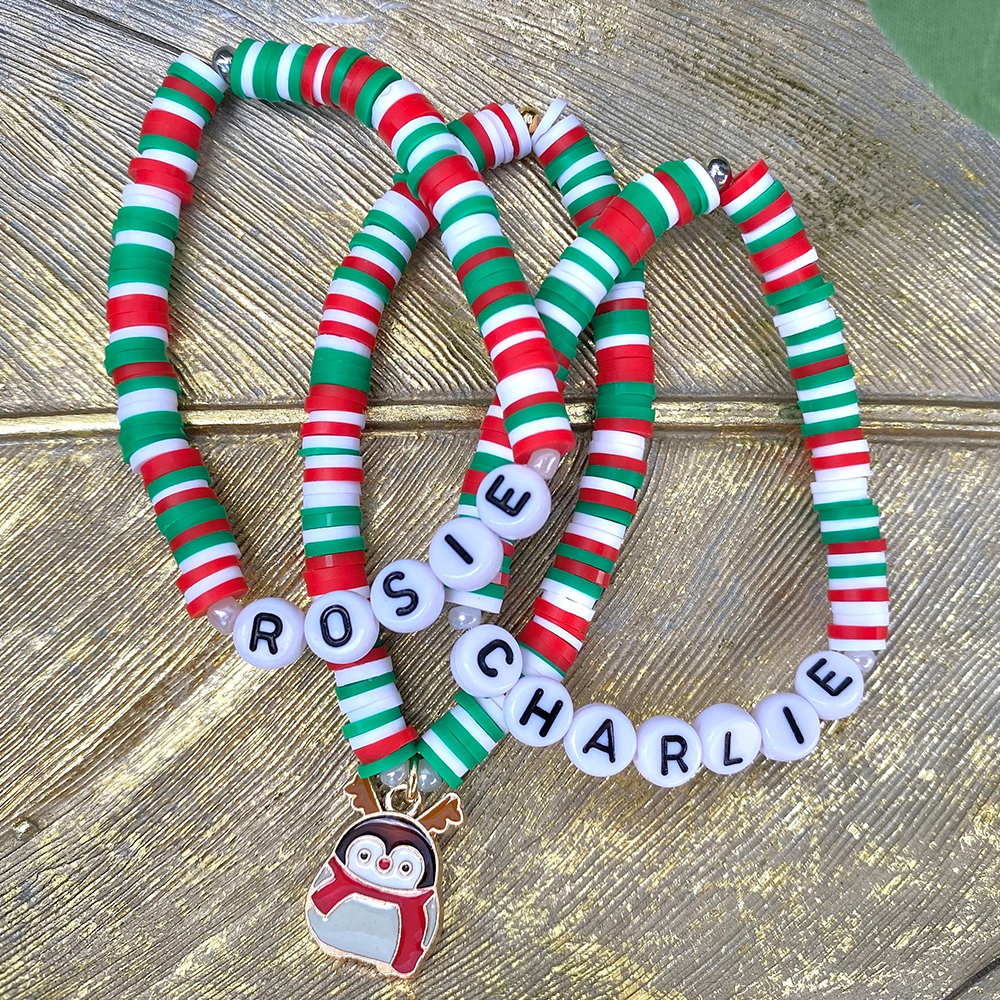 Personalized Christmas Bracelet For Kids & Adult | MCGift60