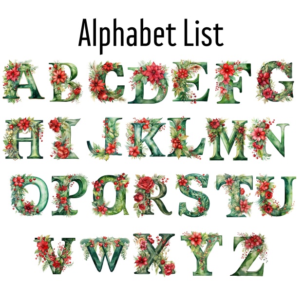 Personalized Christmas Monogram Ornaments Decoration | MCGift5711