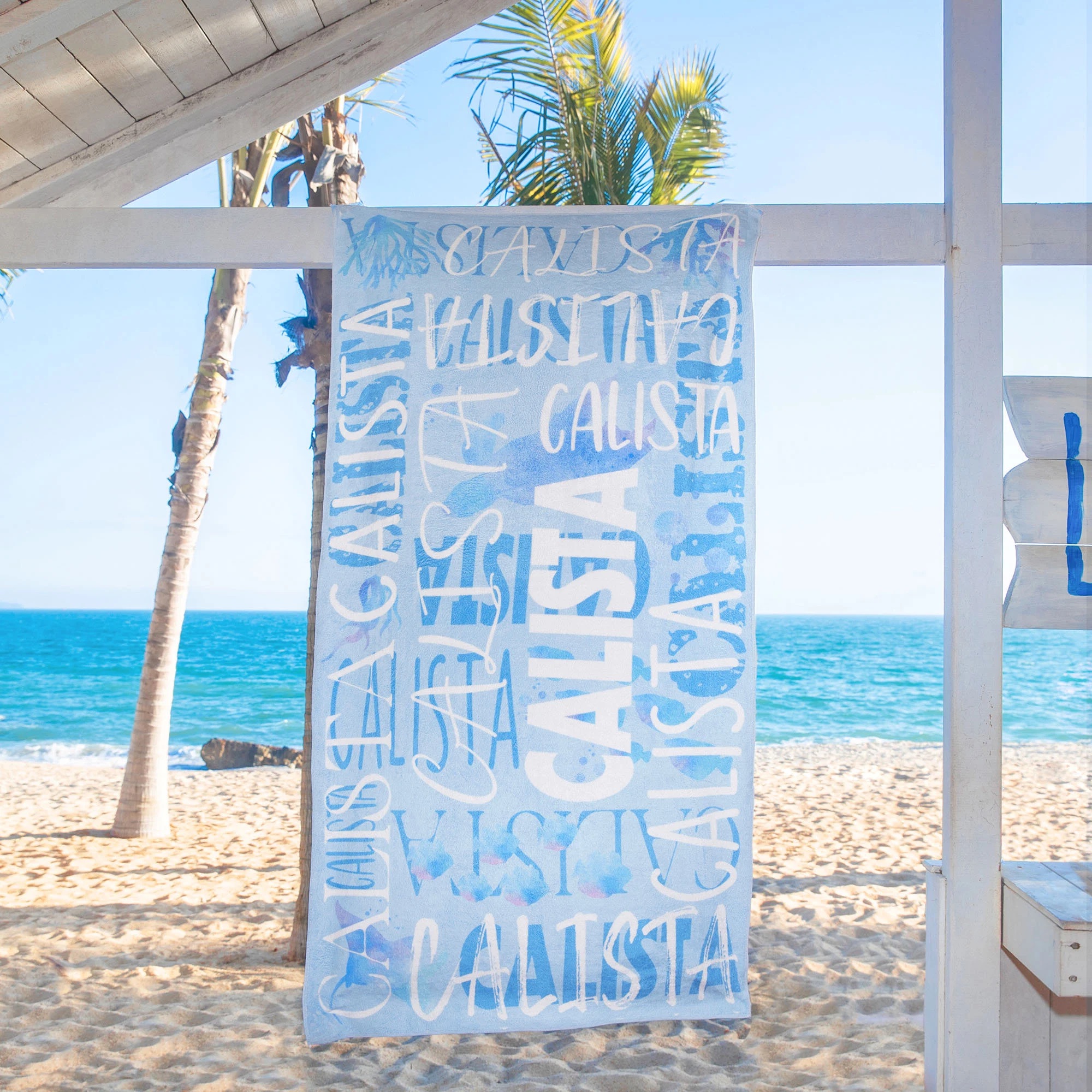 Personalized Lovely Kid Towel for Summer & Beach | CWTowel137