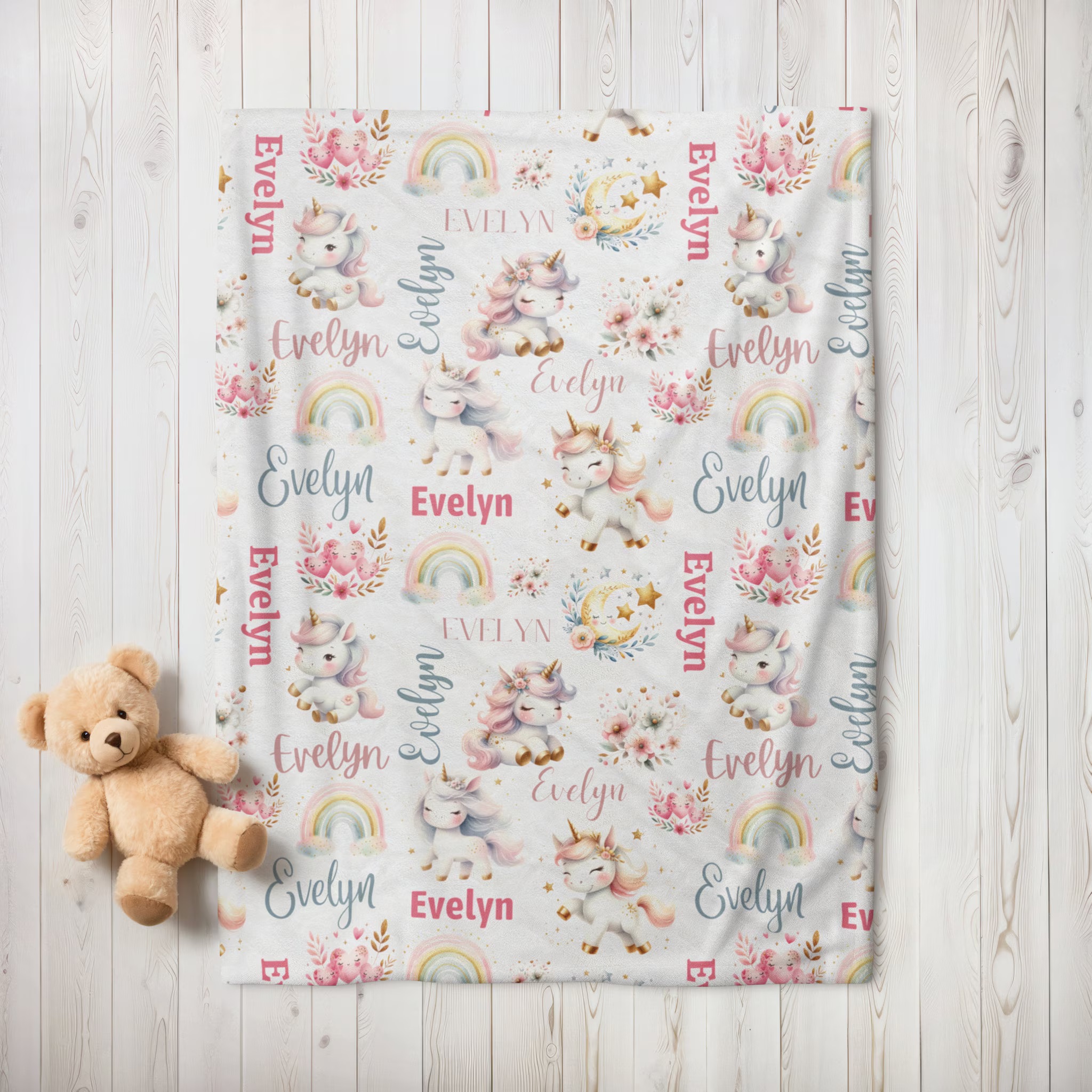Personalized Lovely Kid Blanket for Comfort & Unique | BKKid137