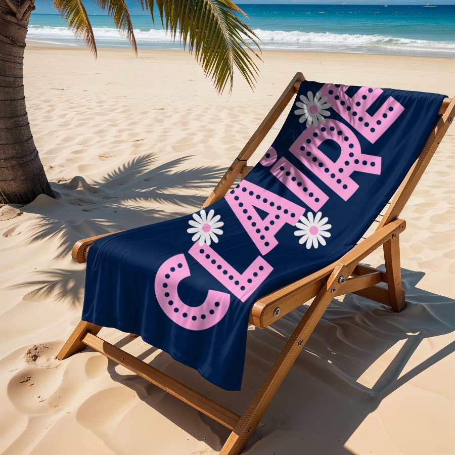 Personalized Lovely Kid Towel for Summer & Beach | CWTowel182
