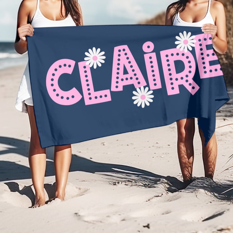Personalized Lovely Kid Towel for Summer & Beach | CWTowel182