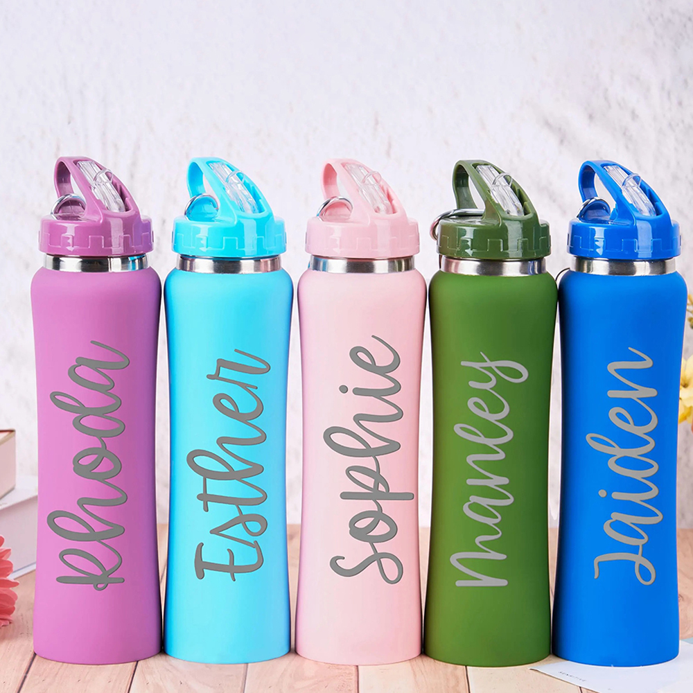 Personalized BPA Free 17oz/20oz Stainless Steel Water Bottle | YouBottle90