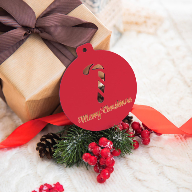 Personalized Christmas Tree Decorations Wood Ornament | MCGift92