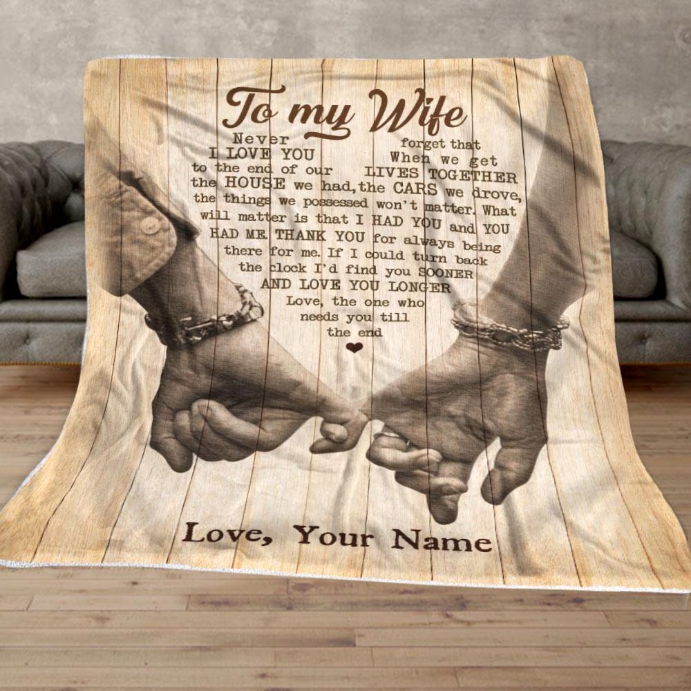 Personalized Anniversary Blanket for Comfort & Unique | BKAN015
