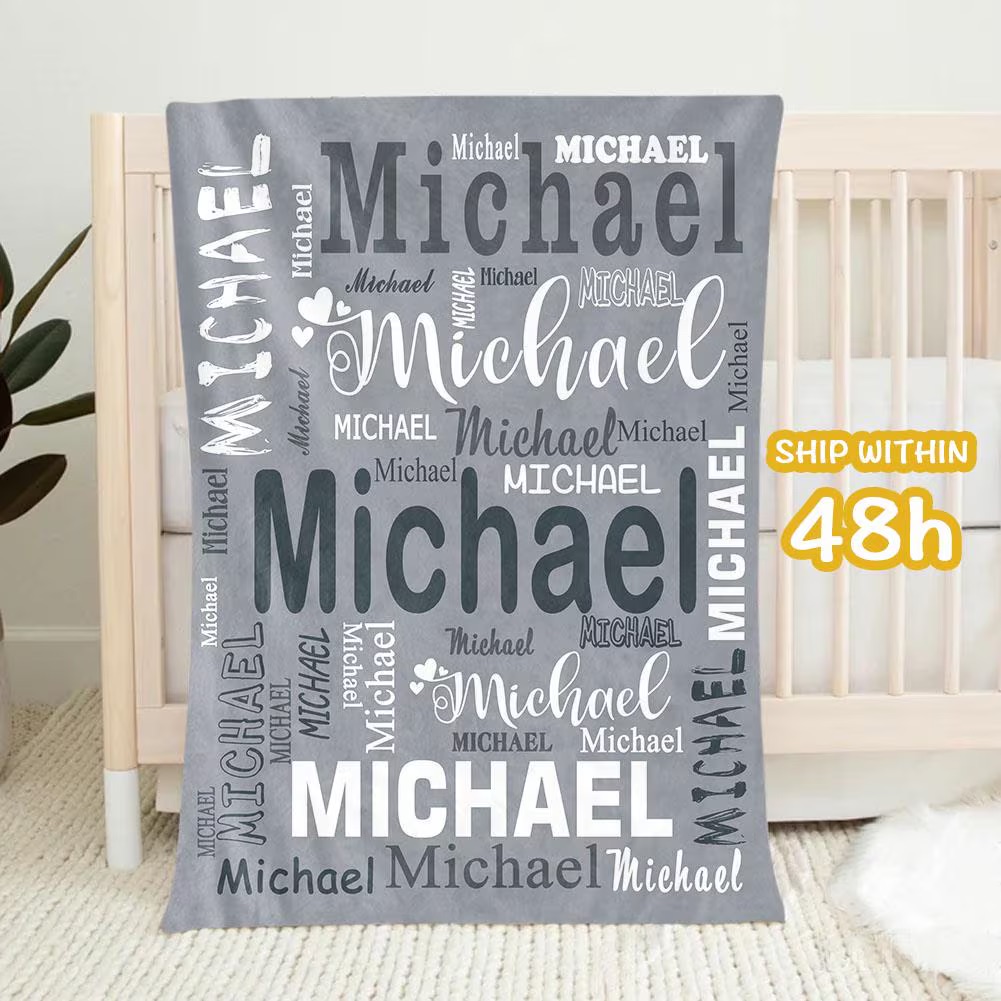 Personalized Lovely Kid Blanket for Comfort & Unique | BKKid178