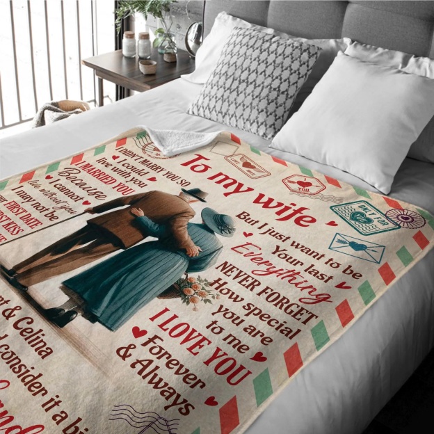 Personalized Anniversary Blanket for Comfort & Unique | BKAN015