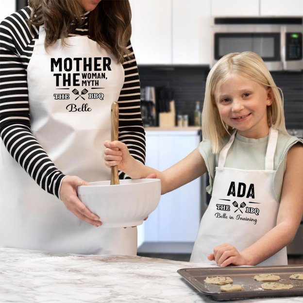 Personalised Multifunctional Waterproof Matching Family Apron | Apron3101