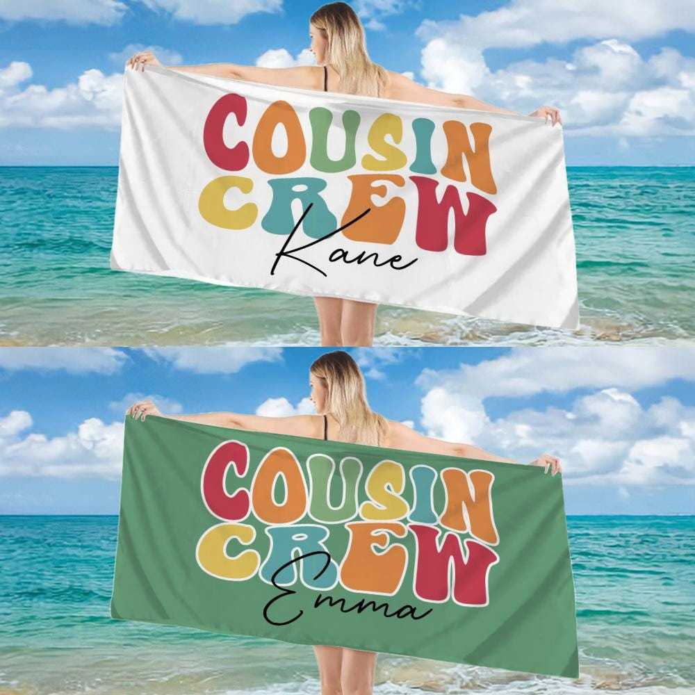 Personalized Back To School Essentials Beach Towel | CWTowel175