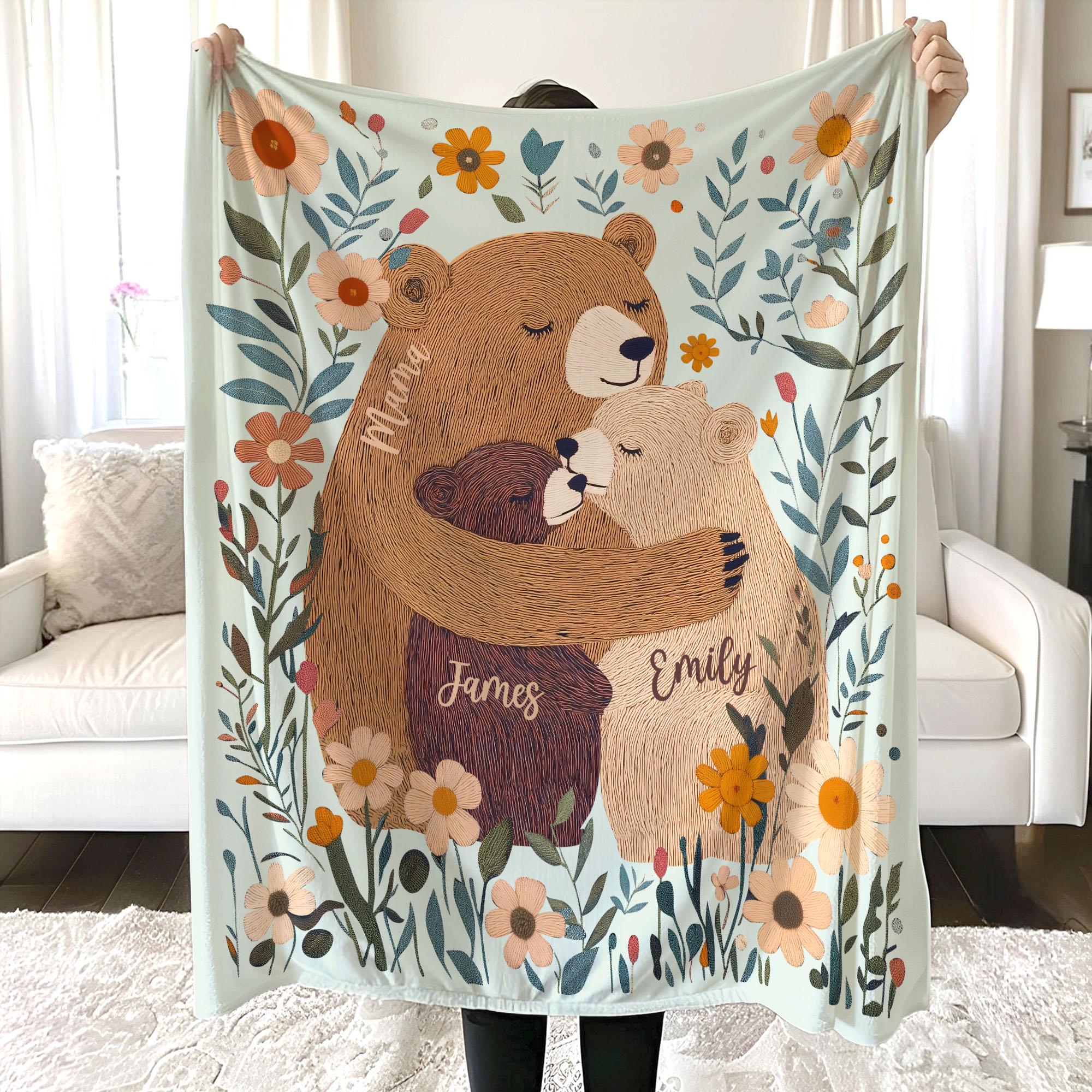 Personalized Lovely Kid Blanket for Comfort & Unique | BKKid189
