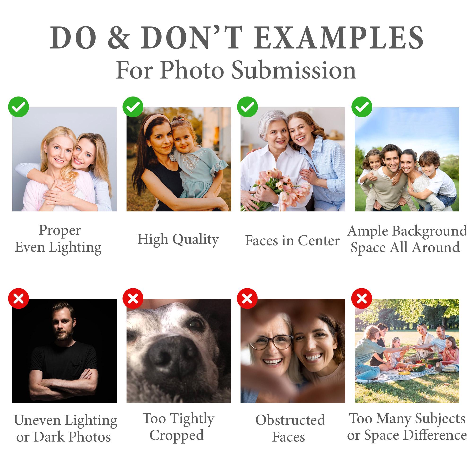 Personalized Family Portrait Window Hanging Ornament | CWGift32